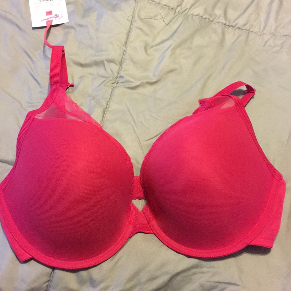 Sexy pink bra